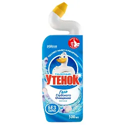 Чистящее средство ТУАЛЕТНЫЙ УТЕНОК Морской гель 500мл