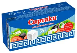 Сырный продукт СИРТАКИ Оригинальный для греческого салата сзмж 55% 330г