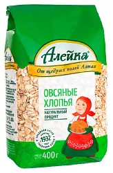 Хлопья АЛЕЙКА Овсяные 400г