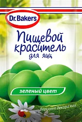 Краситель пасхальный ДОКТОР БЕЙКЕРС жидкий зеленый 5мл
