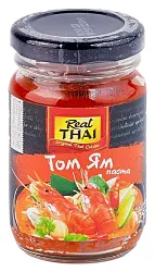 Паста РЕАЛ ТАЙ Том ям на основе растительных масел ст/б 125г