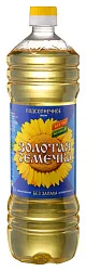 Масло подсолнечное ЗОЛОТАЯ СЕМЕЧКА рафинированное 1л