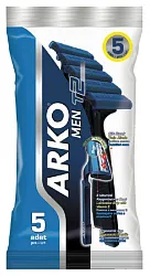 Станок для бритья АРКО Стандарт 2 лезвия 5шт