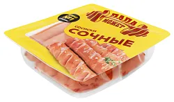 Сосиски ПАПА МОЖЕТ Сочные 410г