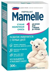 Смесь МАМЕЛЬ 1 бзмж карт/уп 300г