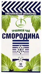 Чай ЕМЕЛЬЯНОВСКАЯ БИОФАБРИКА Смородина травяной 30г
