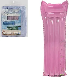 Матрас надувной для плавания 180*68см розовый арт.WM-8242