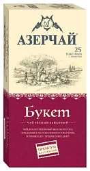 Чай АЗЕРЧАЙ Премиум Букет черный 25пак