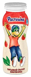 Йогурт РАСТИШКА питьевой обогащенный земляника бзмж 1.6% 90г