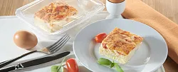 Омлет с помидорами и сыром 200г