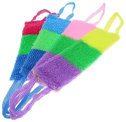 Мочалка для тела МОЯ МОЧАЛКА трехцветная