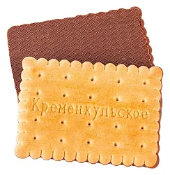 Печенье КРЕМЕНКУЛЬСКОЕ Шоколадное глазированное дно 1кг