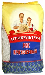 Рис НАЦИОНАЛЬ Агрокультура круглозерный м/у 800г