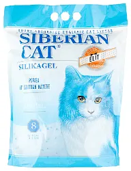 Наполнитель для туалета СИБИРСКАЯ КОШКА Элита силикагель 8л
