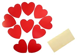 Набор СФЕРА Сердца-Валентинки с клеящимися подушками 10шт
