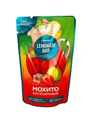 Концентрат для напитка ГУРМИКС Лимонад Бар Мохито клубничный 150г