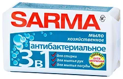 Мыло хозяйственное САРМА антибактериальное 140г