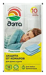 Пластины ДЭТА Инсекто 10шт