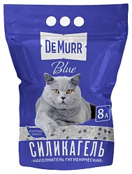 Наполнитель для туалета ДЕ МУРР Блю силикагелевый 8л