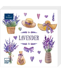 Салфетки БУКЕТ Прованс 33*33см 3сл 20шт