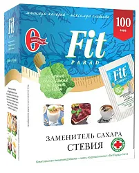Заменитель сахара ФИТ ПАРАД №14 стевия 50г