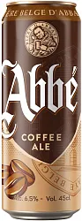 Пивной напиток АББЕ со вкусом кофе 6.5% ж/б 0.45л