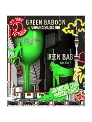Джин ГРИН БАБУН 40-43% ПК 0.7л+бокал