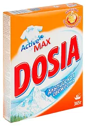 Стиральный порошок ДОСЯ Альпийская свежесть ручная стирка 365г