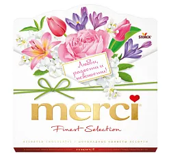 Набор конфет МЕРСИ Весна в ассортименте 200г