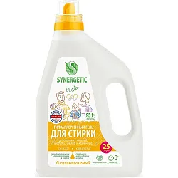 Гель для стирки СИНЕРГЕТИК Деликат концентрат 1500мл