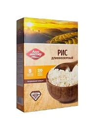 Рис АГРОМАСТЕР длиннозерный карт/уп 400г