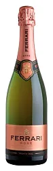 Игристое вино ФЕРРАРИ ТРЕНТО Розе брют 12.5% 0.75л