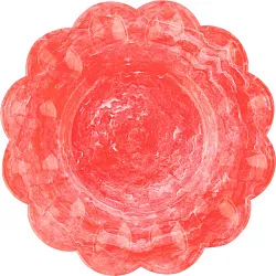 Тарелка ДОМАШНЯЯ КУХНЯ для яиц Д23.5см мраморная