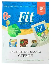 Заменитель сахара ФИТ ПАРАД №14 стевия 50г