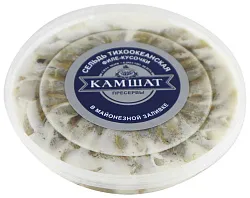 Сельдь КАМШАТ в майонезе 180г