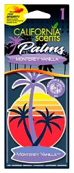 Ароматизатор КАЛИФОРНИЯ СЕНС Монтерейская ваниль подвесной