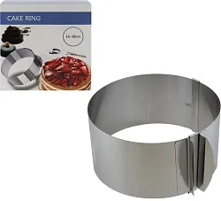 Форма для выпечки раздвижная Д16-30см арт.LS612-6