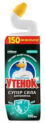 Чистящее средство ТУАЛЕТНЫЙ УТЕНОК Антипятна 900мл