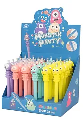 Ручка МИЛОТА Монстр вечеринка в ассортименте арт.91P-MD245