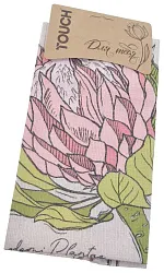 Полотенце кухонное ТАЧ Ботанический скетч рогожка 45*60см