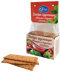 Хлебцы МОНАСТЫРСКИЙ ДВОР Томат и базилик 250г