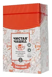Пакет для заваривания чая кофе трав ЧИСТАЯ ЧАШКА 7*9см 50шт