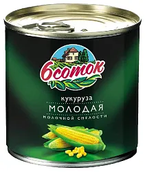 Кукуруза ШЕСТЬ СОТОК молодая ж/б 425мл