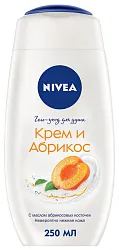 Гель-крем для душа НИВЕЯ Абрикос 250мл