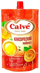 Майонез КАЛЬВЕ классический 50% д/пак 400г