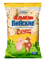 Пельмени БИЙСКИЕ Сочные свинина говядина 900г