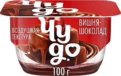 Десерт творожный ЧУДО вишня шоколад бзмж 4.4% 100г