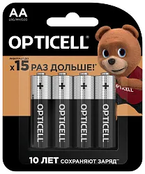 Батарейки ОПТИСЕЛЛ Базовые AA 4шт
