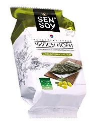 Чипсы-нори СЭН СОЙ с оливковым маслом м/у 4.5г