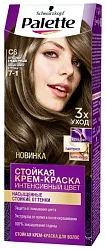Краска для волос ПАЛЕТТ Интенсивный цвет Холодный средне-русый №С6